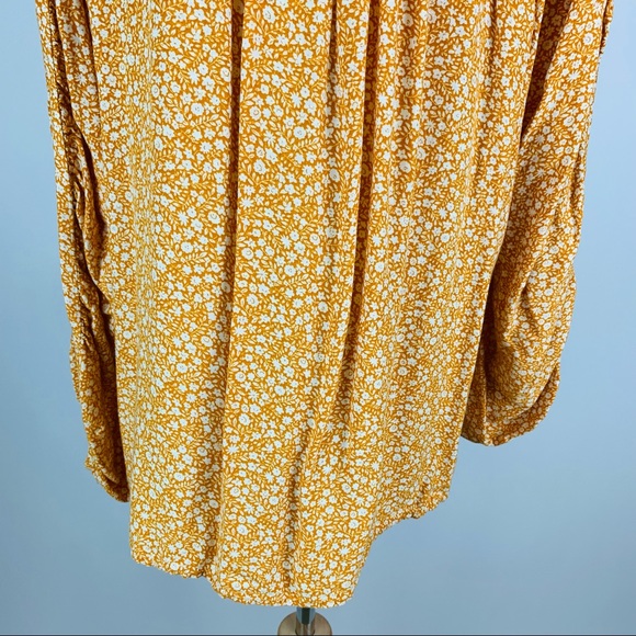 Anthropologie Maeve Floral Button Down Top Large - Picture 12 of 15
